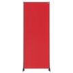 Nobo Impression Pro - Cloison de séparation - 40 x 100 cm - rouge