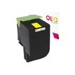 Cartouche laser compatible Lexmark 24B6010 - jaune - Owa K18262OW