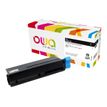 Cartouche laser compatible OKI 45807106 - noir - Owa K18143OW