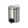 0404000033950-Rossignol SANELIA - Poubelle à pédale inox 5L-P_400003395_1-0