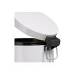 0404000033974-Rossignol SANELIA - Poubelle à pédale 5L - blanc-P_400003397_2-1
