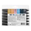 884955073988-ProMarker Watercolour - 6 Marqueurs double pointe - tons ciel-P_400005026_3-3