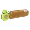 3108726489097-Trousse Peluche avec porte-clé - 1 compartiment - 5 modèles disponibles - Oberthur-P_400006248_2-1