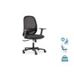 0404000076001-Fauteuil de bureau GRACE - accoudoirs réglables - noir-P_400007600_1-0