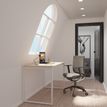 0000006695767-EasyHome - Bureau télétravail LV12 110 cm - chêne - pieds blancs-P_400007626_1-0