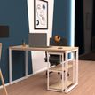 0000006695767-EasyHome - Bureau télétravail LV12 110 cm - chêne - pieds blancs-P_400007626_3-2