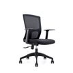 0404000076629-Fauteuil de bureau ROBIN - accoudoirs fixes - noir-P_400007662_2-1