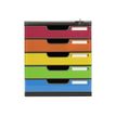 9002493424739-Exacompta Modulo Iderama - Module de classement 5 tiroirs - A4+ - noir/arlequin-P_400008329_1-0