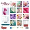 3592930027068-Calendrier illustré BOUCHUT 30 x 30 cm FLEURS 70 %--2