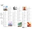 Quo Vadis - Calendrier Fantaisie 6 mois par face - 27 x 21 cm - yoga