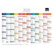 3371010402571-Quo Vadis Arc en Ciel - Calendrier 12 mois par face - 55 x 40,5 cm-P_400009732_1-0