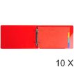3130632510602-Exacompta - 10 Classeurs 2 anneaux - Dos 40 mm - pour fiches bristol 14,8 x 21 cm - disponi-P_400010436_1-0