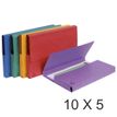 3130632047900-Exacompta - 10 Paquets de 5 Chemises poche - 265 gr - couleurs assorties-P_400010779_1-0