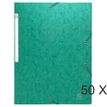 Exacompta Scotten - 50 Chemises sans rabat - A4 - vert