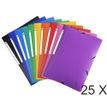 3130631558001-Exacompta Opak - 25 Chemises à 3 rabats polypro - A4 - couleurs assorties-P_400011108_1-0