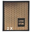 3130631095117-Exacompta Palmyre - 2 Livres d'or 21 x 19 cm - 140 pages - noir arc de cercle-P_400011326_2-0
