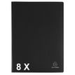 Exacompta Opak - 8 Porte vues - 200 vues - A4 - noir