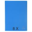 Exacompta Opak - 8 Porte vues - 200 vues - A4 - bleu clair