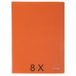 Exacompta Opak - 8 Porte vues - 200 vues - A4 - orange