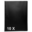 Exacompta Vega Opaque - 10 Porte vues - 20 vues - A4 - noir