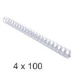 3130632756000-Exacompta - 4 Boîtes de 100 anneaux de reliure en plastique - 20 mm - blanc-P_400011917_1-0