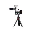 3303170097601-T'nB Influence - Pack Vlogger vidéo avec mini-trépied, support smartphone, micro, projecteur L-P_400013512_6-0