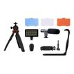 3303170097601-T'nB Influence - Pack Vlogger vidéo avec mini-trépied, support smartphone, micro, projecteur L-P_400013512_9-3