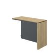 3483601088429-Retour direct pour bureau ARCADE - L100 x H75 x P45 - chêne du bocage/anthracite-P_400013545_1-0