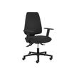 Fauteuil de bureau ADAPTA PRO - accoudoirs en option - noir