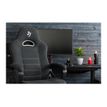 850009447258-Fauteuil de bureau ENZO - accoudoirs fixes - appuie-tête intégré - gris foncé-P_400014423_11-10