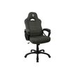 850009447258-Fauteuil de bureau ENZO - accoudoirs fixes - appuie-tête intégré - gris foncé-P_400014423_3-2