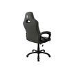 850009447258-Fauteuil de bureau ENZO - accoudoirs fixes - appuie-tête intégré - gris foncé-P_400014423_6-5