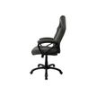 850009447258-Fauteuil de bureau ENZO - accoudoirs fixes - appuie-tête intégré - gris foncé-P_400014423_8-7