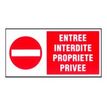 40380056-Pickup - Plaque de signalisation - 300 x 150 mm - entrée interdite-P_4038005_1-0