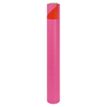 Logistipack - Papier cadeau kraft réversible - 70 cm x 50 m - 60 g/m² - rose/rouge