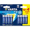 VARTA Longlife Power - 12+4 piles alcalines - AA LR06