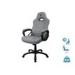 850009447265-Fauteuil de bureau ENZO - accoudoirs fixes - appuie-tête intégré - gris clair--0
