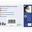 9002493109544-Exacompta - 10 Masques individuels de protection en tissu blanc--1