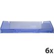 9002493013063-Exacompta COMBO - 6 Corbeilles à courrier bleu glacé--0