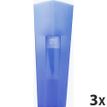 Exacompta The Magazine - 3 Porte-revues bleu glacé