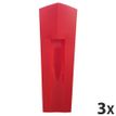 Exacompta The Magazine - 3 Porte-revues rouge carmin