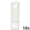Exacompta Ecomag Linicolor - 10 Porte-revues cristal