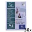 Exacompta - 30 Porte-visuels incliné - A5 horizontal/vertical