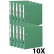 Exacompta Prem'Touch - 10 Classeurs à levier - Dos 80 mm - A4 Maxi - pour 600 feuilles - vert