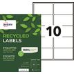 Avery - 1000 Étiquettes adresse recyclées blanches - 99,1 x 57 mm - Impression laser - réf LR7173-100