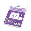 3240180014092-La Couronne - 50 Enveloppes précasées C6 114 x 162 mm - 80 gr - sans fenêtre - blanc -  bande auto-a--0
