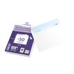 3240180014566-La Couronne - 50 Enveloppes C6 114 x 162 mm - 80 gr - blanc - sans fenêtre - bande auto-adhésive--0