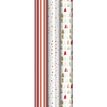 3329682128756-Clairefontaine Premium - Papier cadeau - 70 cm x 2 m - 80 g/m² - différents motifs de Noël--1