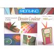 8001348162513-FABRIANO - Papier dessin couleur - 12 feuilles 24 x 32 cm - 160G--0