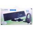 3303170101261-T'nB ERGONOMIC - ensemble clavier, casque et souris sans fil + tapis ergonomique - noir--3